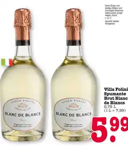E-Center Villa folini spumante brut blanc de blancs Angebot