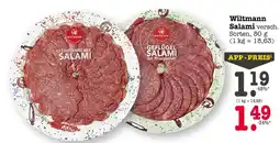 E-Center Wiltmann feinschmecker salami Angebot