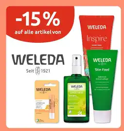E-Center Weleda -15% rabatt Angebot
