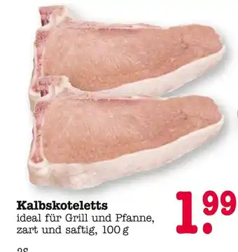E-Center Kalbskoteletts Angebot