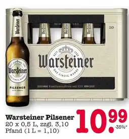 E-Center Warsteiner pilsener Angebot