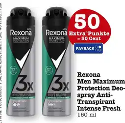 E-Center Rexona men maximum protection deo-spray anti-transpirant intense fresh Angebot
