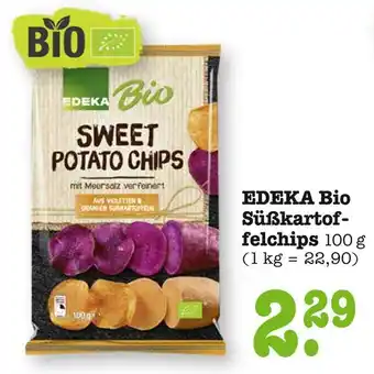E-Center Edeka bio süßkartoffelchips Angebot