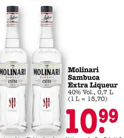 E-Center Molinari sambuca extra liqueur Angebot