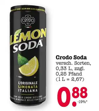E-Center Crodo soda Angebot