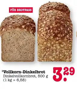 E-Center Vollkorn-dinkelbrot Angebot
