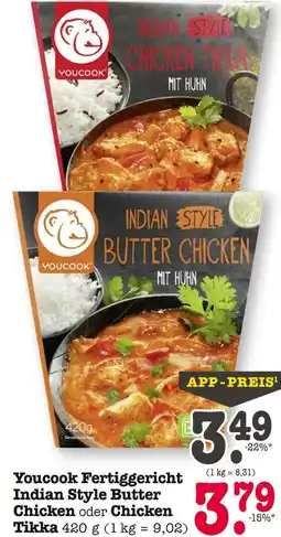 E-Center Youcook indian style butter chicken Angebot