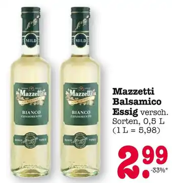 E-Center Mazzetti balsamico essig Angebot
