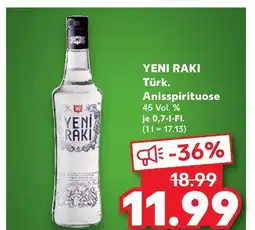 Kaufland Yeni raki türk. anisspirituose Angebot
