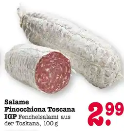 E-Center Salame finocchiona toscana igp Angebot