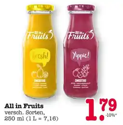 E-Center All in fruits smoothie fresh Angebot