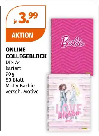 Müller Online collegeblock Angebot