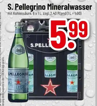 trinkgut S. pellegrino mineralwasser Angebot