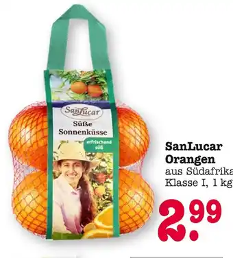E-Center Sanlucar orangen Angebot