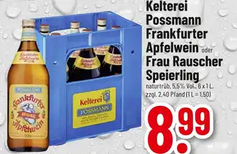 trinkgut Possmann frankfurter apfelwein Angebot