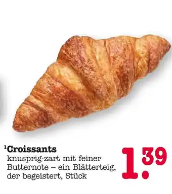 E-Center Croissants Angebot