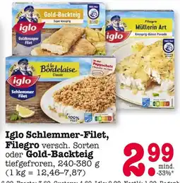 E-Center Iglo schlemmer-filet Angebot