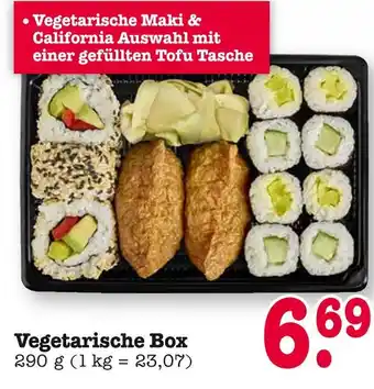 E-Center Vegetarische box Angebot