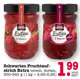 E-Center Schwartau fruchtaufstrich extra erdbeere Angebot