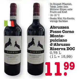 E-Center Fosso corno abruzzen montepulciano d'abruzzo riserva doc Angebot