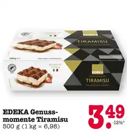 E-Center Edeka genussmomente tiramisu Angebot