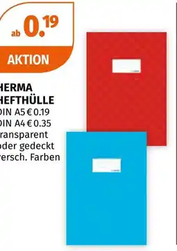 Müller Herma hefthülle Angebot