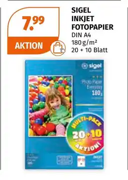 Müller Sigel inkjet fotopapier Angebot