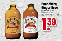 trinkgut Bundaberg ginger brew Angebot