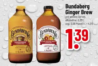 trinkgut Bundaberg ginger brew Angebot