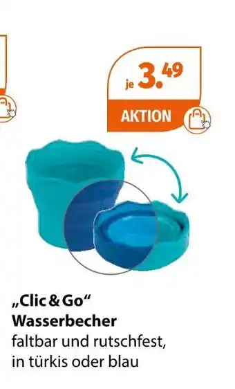 Müller Clic & go wasserbecher Angebot