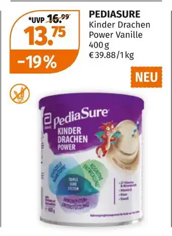 Müller Pediasure kinder drachen power vanille Angebot