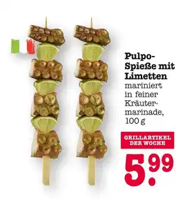 E-Center Pulpo-spieße mit limetten Angebot