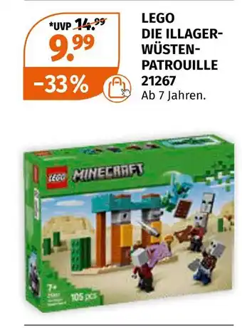 Müller Lego die illager-wüsten-patrouille 21267 Angebot