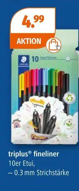 Müller Staedtler triplus fineliner Angebot