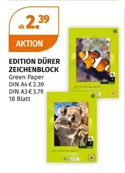 Müller Edition dürer zeichenblock Angebot