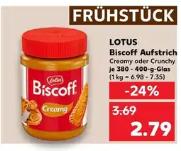 Kaufland Lotus biscoff aufstrich creamy Angebot