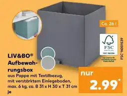 Kaufland Liv&bo aufbewahrungsbox Angebot