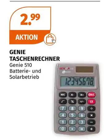 Müller Genie taschenrechner Angebot