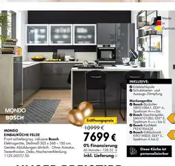 Hardeck Mondo, bosch einbauküche felde Angebot