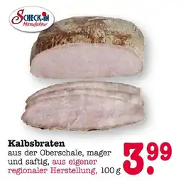 E-Center Scheck-in manufaktur kalbsbraten Angebot