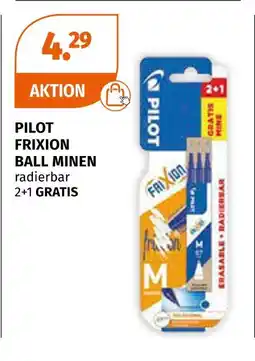 Müller Pilot frixion ball minen Angebot