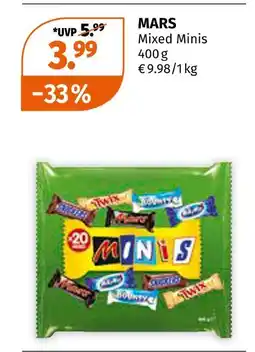 Müller Mars mixed minis Angebot