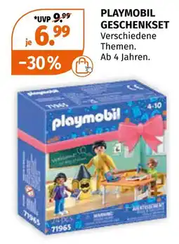 Müller Playmobil geschenkset Angebot