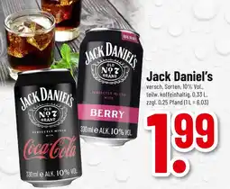 trinkgut Jack daniel's coca-cola Angebot