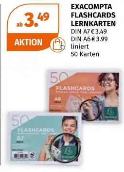 Müller Exacompta flashcards lernkarten din a7 Angebot