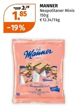 Müller Manner neapolitaner minis Angebot
