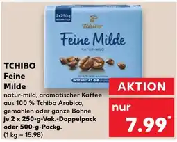 Kaufland Tchibo feine milde 2 x 250-g-vak.-doppelpack Angebot