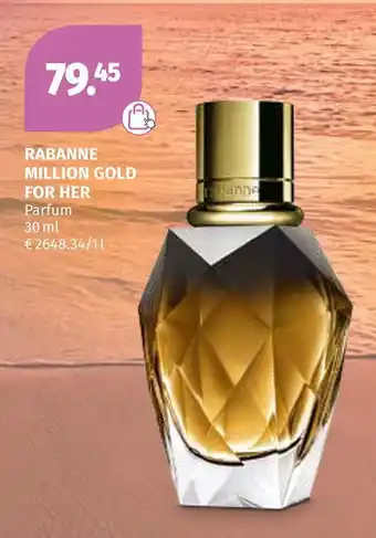 Müller Rabanne million gold for her Angebot