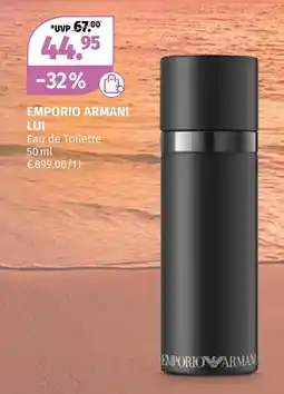 Müller Emporio armani lui eau de toilette Angebot