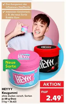Kaufland Heyyy kaugummi bubble gum Angebot